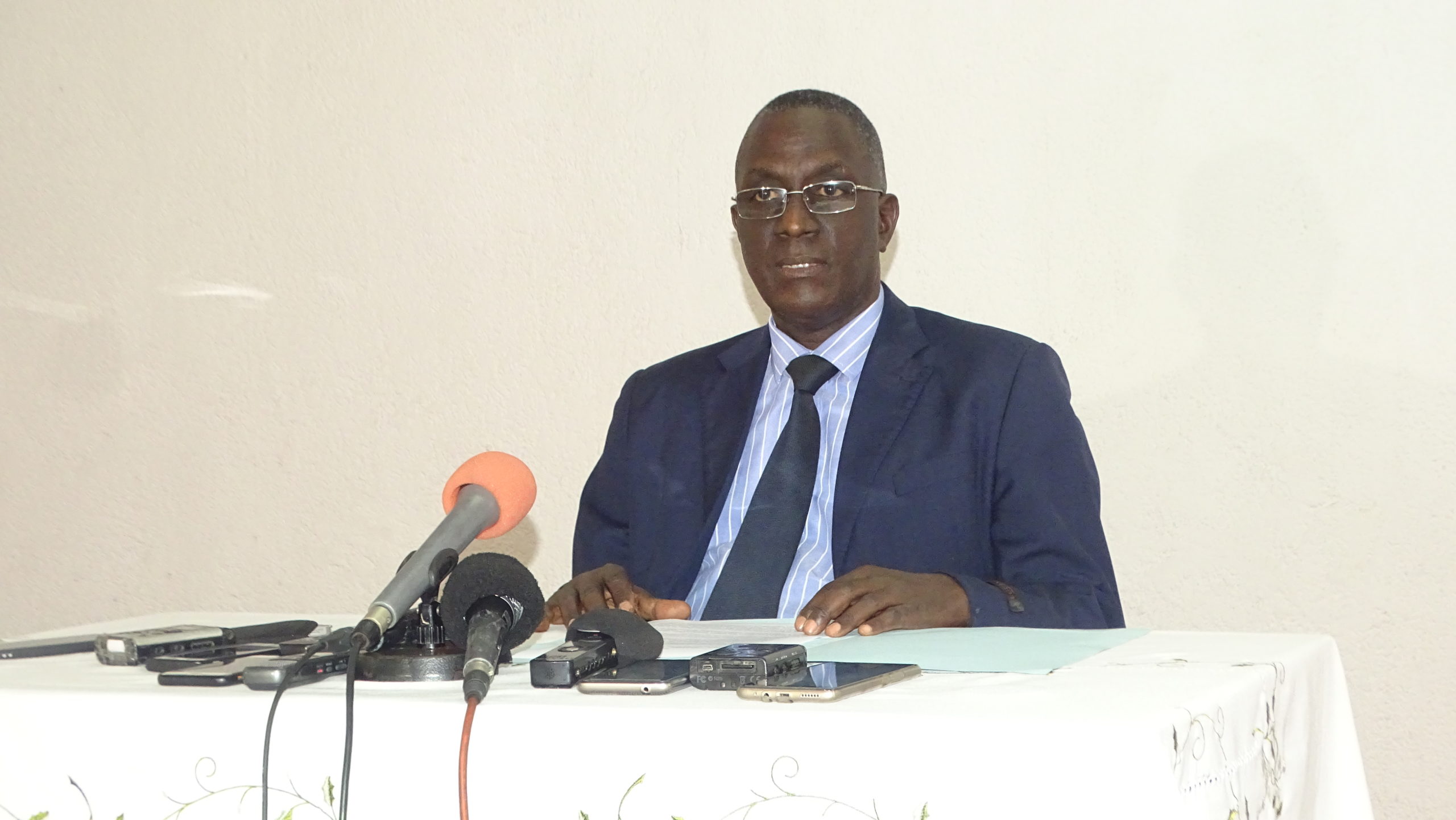 Point de presse du Président de la CENI: Bilan de l’enrôlement partiel du 9 au 12 décembre et de l’affichage des listes électorales provisoires.